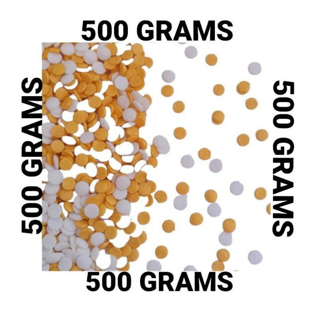 500g Edible Confetti Vermicelli Candy Sprinkles Dragees TSC