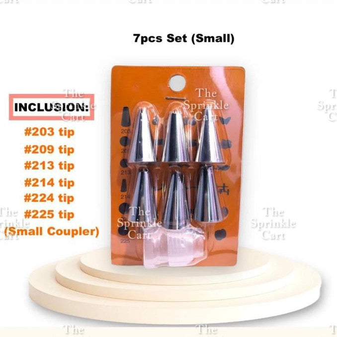 1M 2F 2D 6B 195 Nozzle Tip for Cake Icing Buttercream Pastry Decoration TSC