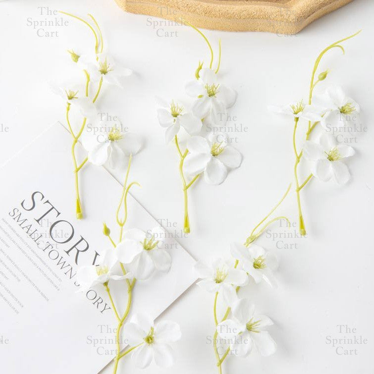 5pcs set Colorful Artificial Mini Stem Flower DIY Home Wedding Birthday Party Decoration TSC