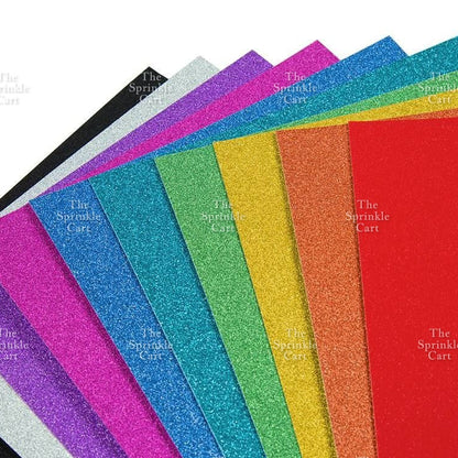 10pcs 250gsm/80gsm Glitter and Shiny Metallic Mirror Card Stock Board DIY Paper for Arts Cardstock