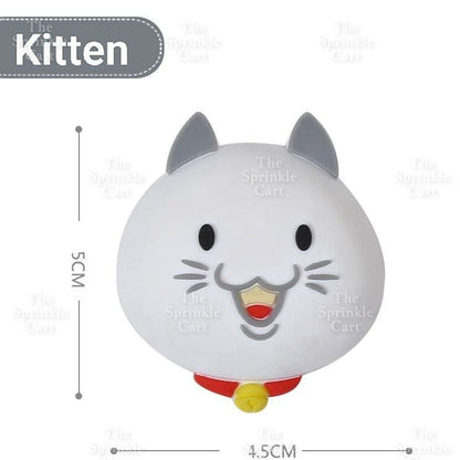 Self-Adhesive Wall Plain Square Cartoon Protector Soft Polymer Door Handle Bumper Guard Stopper TSC
