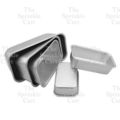 Non stick Rectangular Bread Cake Mold Loaf Pan Aluminum Brownies Baking Tools TSC