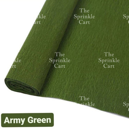 Premium Crepe Paper Rolls Decor DIY Flower Gift Wrapping Wedding Decoration Flower Arts Craft TSC