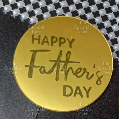 Mother’s Day Father’s Day Theme Cake Acrylic Paper Topper Decoration TSC