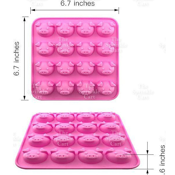 Gummy Bear Sea Animal Pig Mini Molder Chocolate Mould Silicone