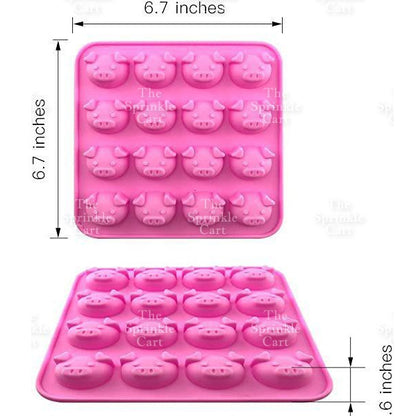 Gummy Bear Sea Animal Pig Mini Molder Chocolate Mould Silicone