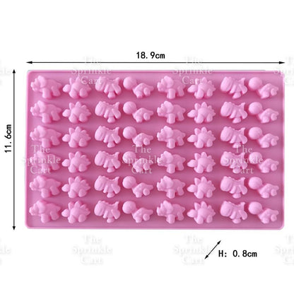 Gummy Bear Sea Animal Pig Mini Molder Chocolate Mould Silicone