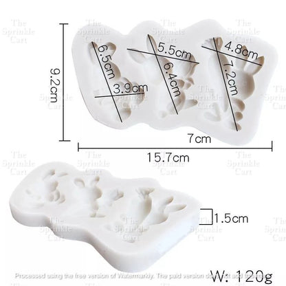 [PART 3] Silicone Chocolate Molder Baking Jelly Candy Mould Cake Decoration Resin Casting Crafting
