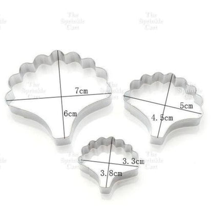 Stainless Steel Chrysanthemum/Rose Petal and Carnation Flower Fondant Cake Cutter Mould TSC