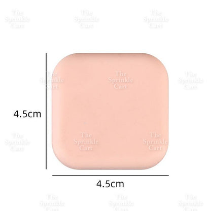 Self-Adhesive Wall Plain Square Cartoon Protector Soft Polymer Door Handle Bumper Guard Stopper TSC