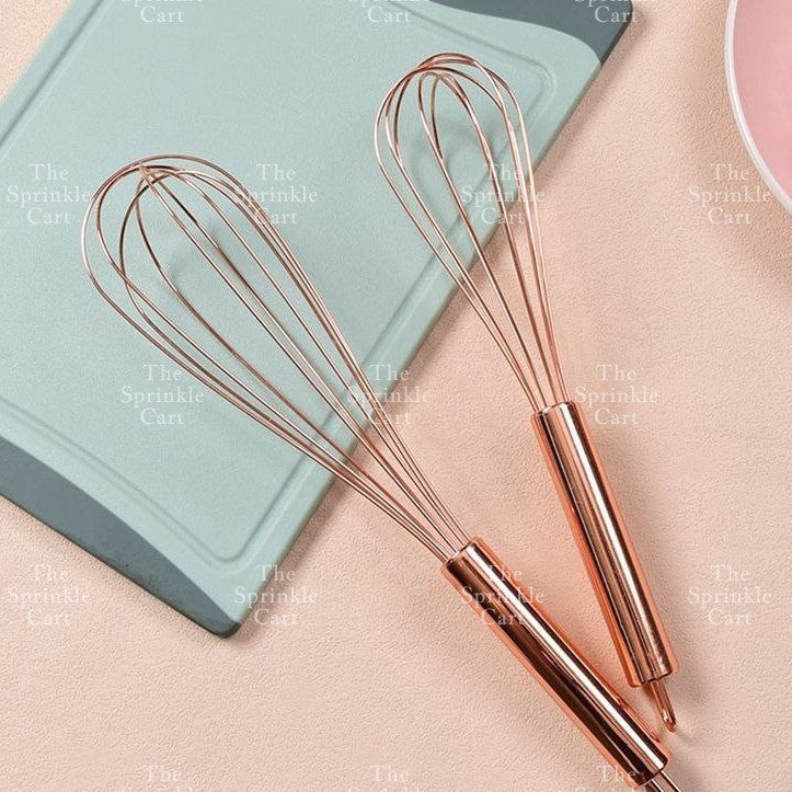 High Quality Stainless Steel Egg Whisk Non-Slip Manual Egg Beater Kitchen Mixing Tools