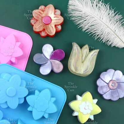 [Part 4] Silicone Chocolate Molder Baking Jelly Candy Mold Resin Crafting Decoration Baking Supplies