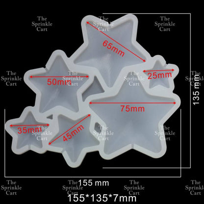 Semi-Transparent Silicone Lollipop Mold Multi-purpose Candy Cake Topper Baking Mould Decoration