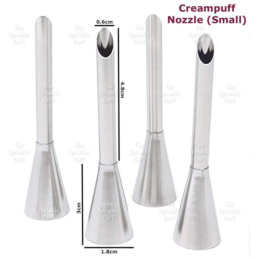 Creampuff Icing Long Nozzle Tip Cupcake Filling Tip
