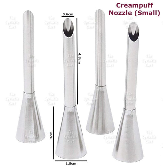 Creampuff Icing Long Nozzle Tip Cupcake Filling Tip