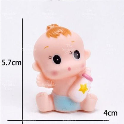 Angel Cake Topper Happy Christening Baptism Moon Baby Wings Cake Topper Decoration Baby Theme