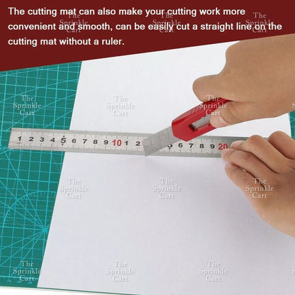 PVC Cutting Mat A1/A3/A4 Self Healing Cutting Pad Double Sided DIY Tools Flexible Board TSC