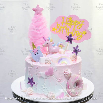 Disnney Princess Birthday Wedding Couple Cake Toy Topper