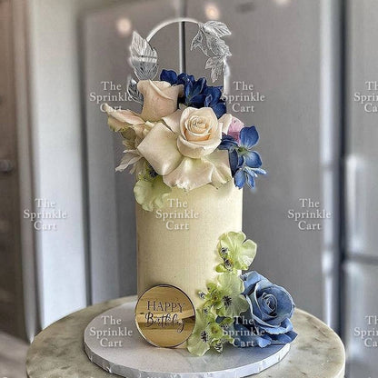 Acrylic Happy Birthday Happy Anniv & Baby Shower Cake Topper Birthday Wedding Party Decoration TSC