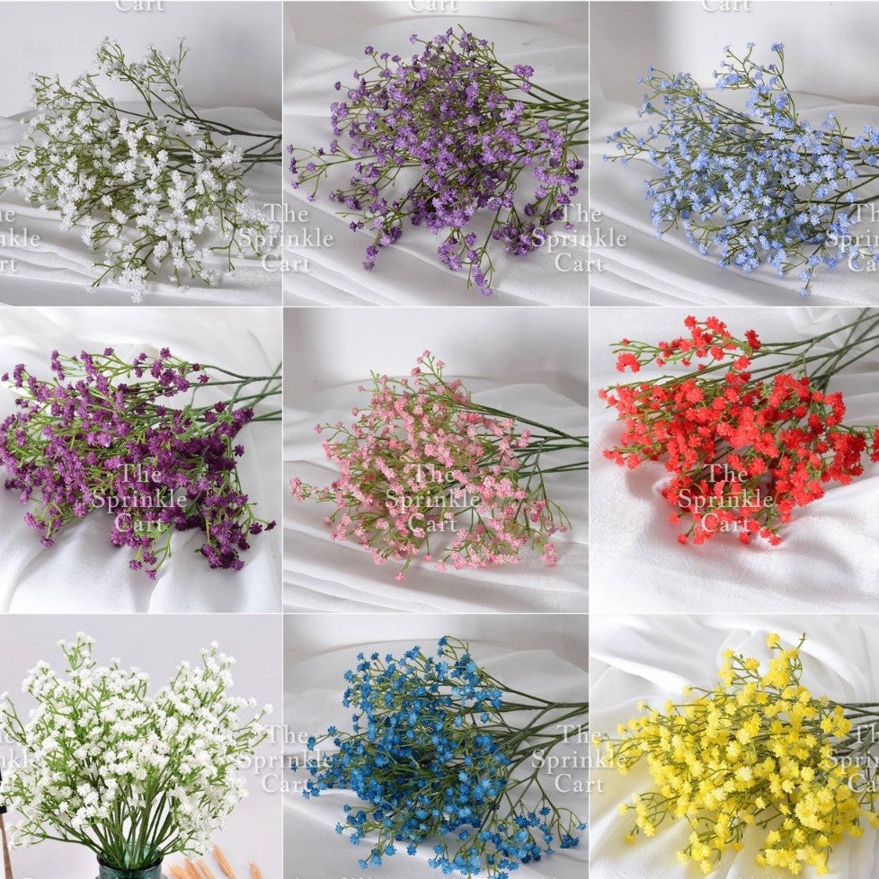 Artificial Mini Flower Petal Baby's Breath Gypsophila Flowers Home Wedding BirthdayParty Decoration