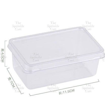 Transparent Dessert Plastic Container Cake Mousse Pudding Fruits Packaging TSC