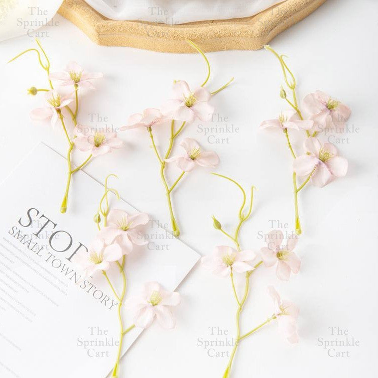 5pcs set Colorful Artificial Mini Stem Flower DIY Home Wedding Birthday Party Decoration TSC