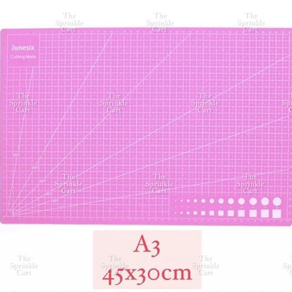 PVC Cutting Mat A1/A3/A4 Self Healing Cutting Pad Double Sided DIY Tools Flexible Board TSC