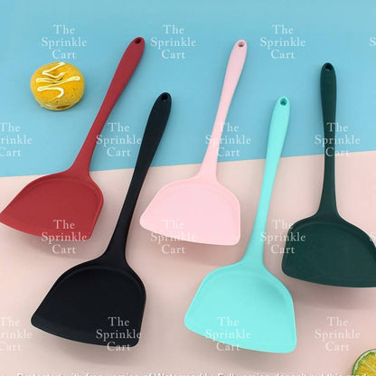 High Quality Non-stick Silicone Wide Spatula Heat Resistant Baking Tools TSC