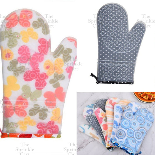 1pc High Quality Oven Mitt Thick Anti Scalding Glove for Baking and Kitchen Use TSC