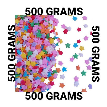 500g Edible Confetti Vermicelli Candy Sprinkles Dragees TSC