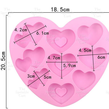 [Part 4] Silicone Chocolate Molder Baking Jelly Candy Mold Resin Crafting Decoration Baking Supplies