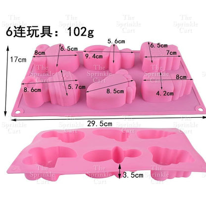 [Part 4] Silicone Chocolate Molder Baking Jelly Candy Mold Resin Crafting Decoration Baking Supplies