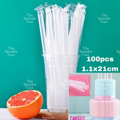 Multi-Layer Cake Support with Straw Pillars TSC