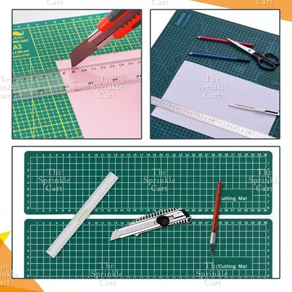 PVC Cutting Mat A1/A3/A4 Self Healing Cutting Pad Double Sided DIY Tools Flexible Board TSC