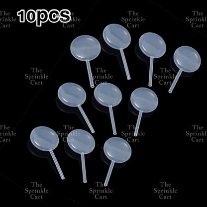 10/50pcs Dessert Pipettes Squeeze Syringe Cupcake Injectors Dropper Dessert Liquid Cake Decoration