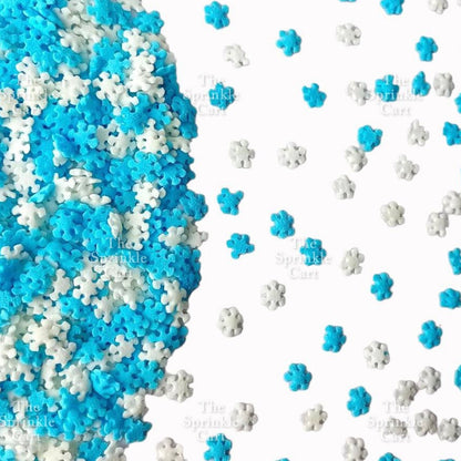 Frosen Themed Cake Toppers for Decoration Ellsa An-na Snowflakes