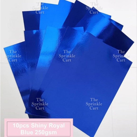 10pcs 250gsm/80gsm Glitter and Shiny Metallic Mirror Card Stock Board DIY Paper for Arts Cardstock
