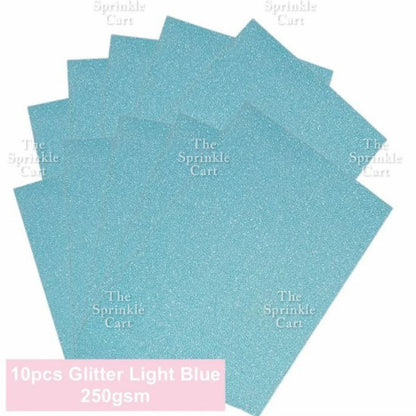 10pcs 250gsm/80gsm Glitter and Shiny Metallic Mirror Card Stock Board DIY Paper for Arts Cardstock
