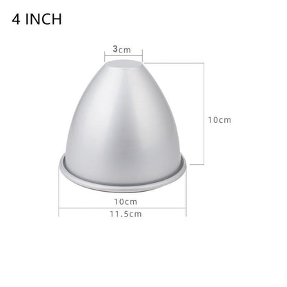 Aluminum Skirt Pan Mold Half Barbe Doll Toy Topper Cake Theme Birthday Party Decoration