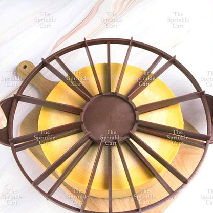 Cake Slicer and Slice Guide Plastic Equal Portion Marker Divider TSC