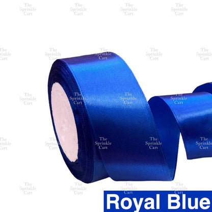 4cm Plain Satin Ribbon Gift Roll Packaging DIY Birthday Party Decoration TSC