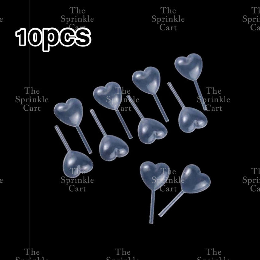 10/50pcs Dessert Pipettes Squeeze Syringe Cupcake Injectors Dropper Dessert Liquid Cake Decoration