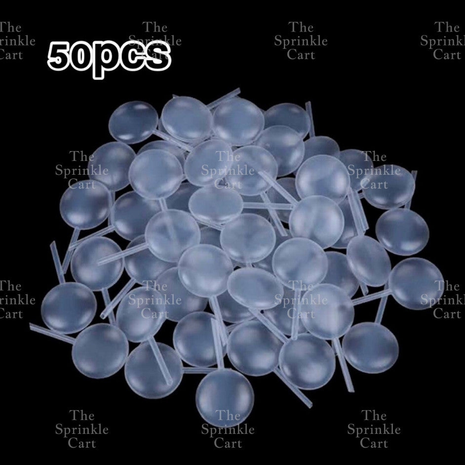 10/50pcs Dessert Pipettes Squeeze Syringe Cupcake Injectors Dropper Dessert Liquid Cake Decoration