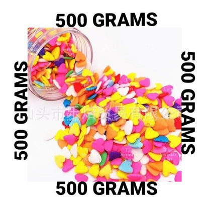 500g Edible Confetti Vermicelli Candy Sprinkles Dragees TSC