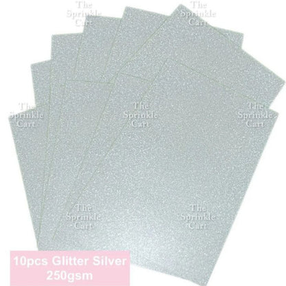 10pcs 250gsm/80gsm Glitter and Shiny Metallic Mirror Card Stock Board DIY Paper for Arts Cardstock