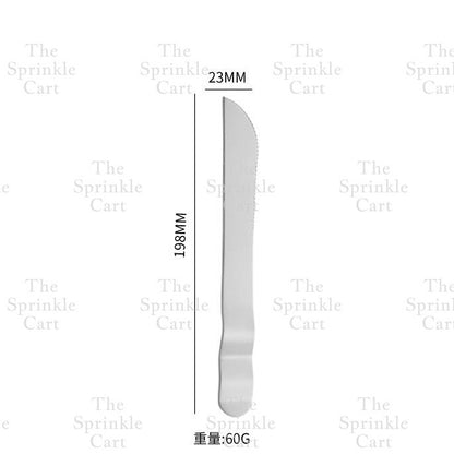 Golden Stainless Dessert Cake Knife Cake Shovel Spatula Flatware Tableware Pizza Pie Server TSC