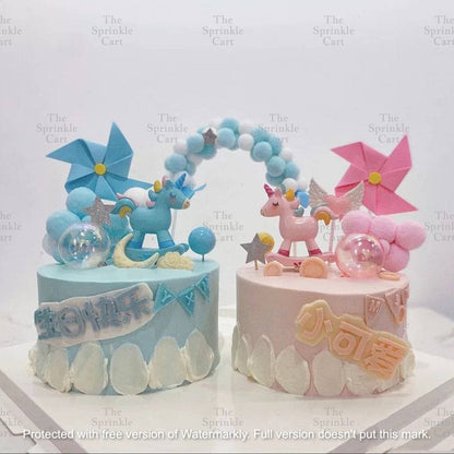Disnney Princess Birthday Wedding Couple Cake Toy Topper