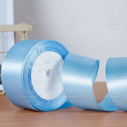 Colored Satin / Glitter Gold Silver Ribbon 23meters