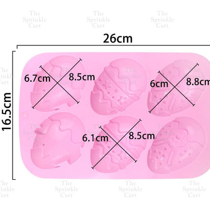 Easter Egg Bunny theme Silicone Mould Fondant Chocolate Cake Crafting Jelly Bakeware Tool TSC