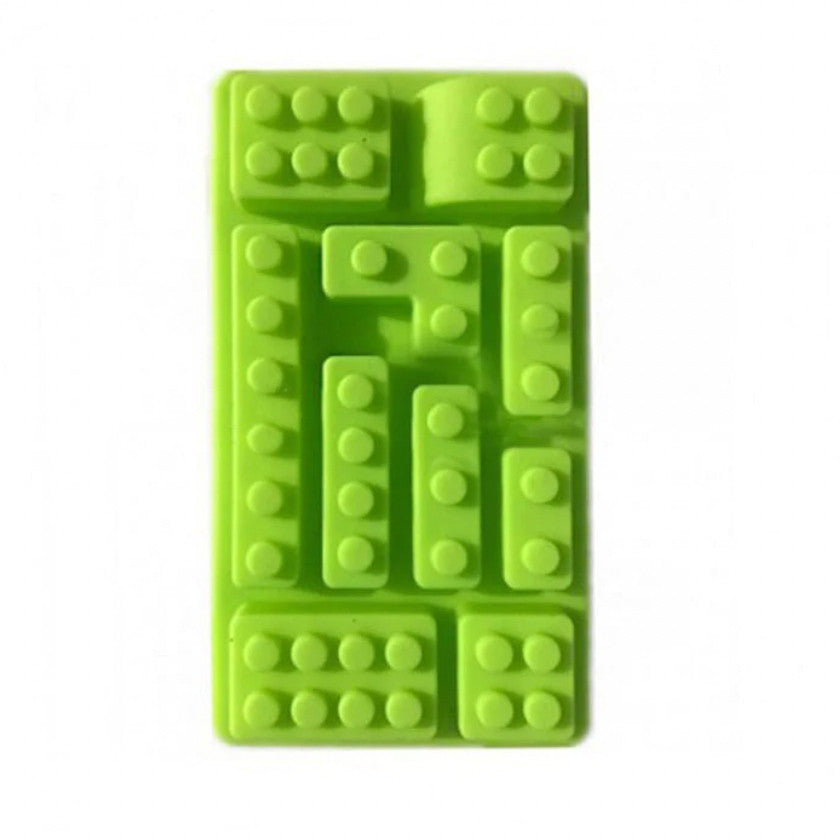 Lei-go Man Bricks Silicone Molder Fondant Baking Cake Chocolate DIY Decoration Robot Resin Mould